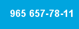 965 657-78-11